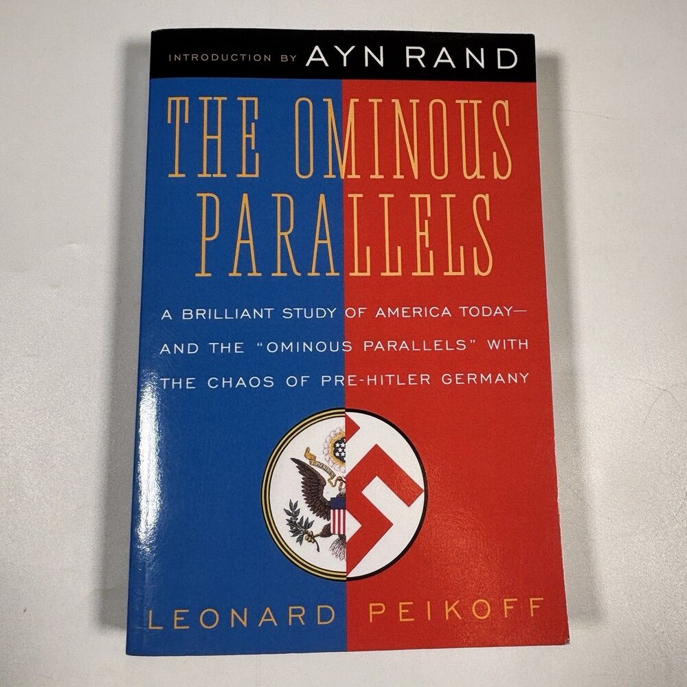 Brand New Ominous Parallels Leonard Peikoff Paperback Book Intro By Ayn Rand